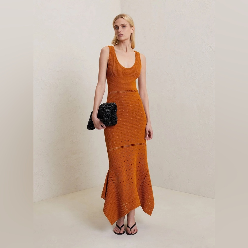A.L.C. Carlota knit midi dress, size S, NWT